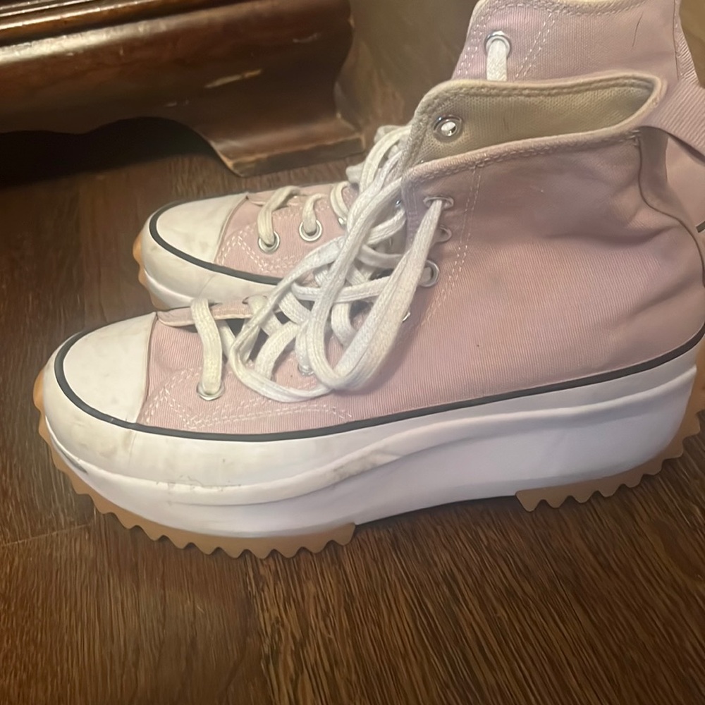 New purple converse